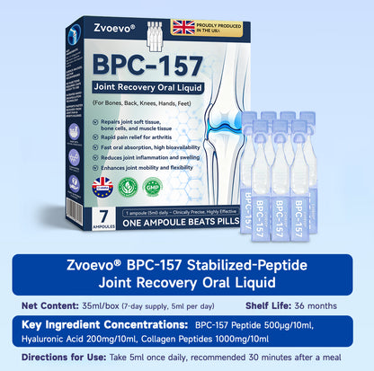 𝑩𝒐𝒐𝒕𝒔 𝑶𝒏𝒍𝒊𝒏𝒆 𝑺𝒕𝒐𝒓𝒆 | 💖💫Zvoevo® BPC-157 Stabilized-Peptide Joint Recovery Oral Liquid - ✅Clinically Co-Developed with the U.K. Peptide Research Alliance (UKPRA)
