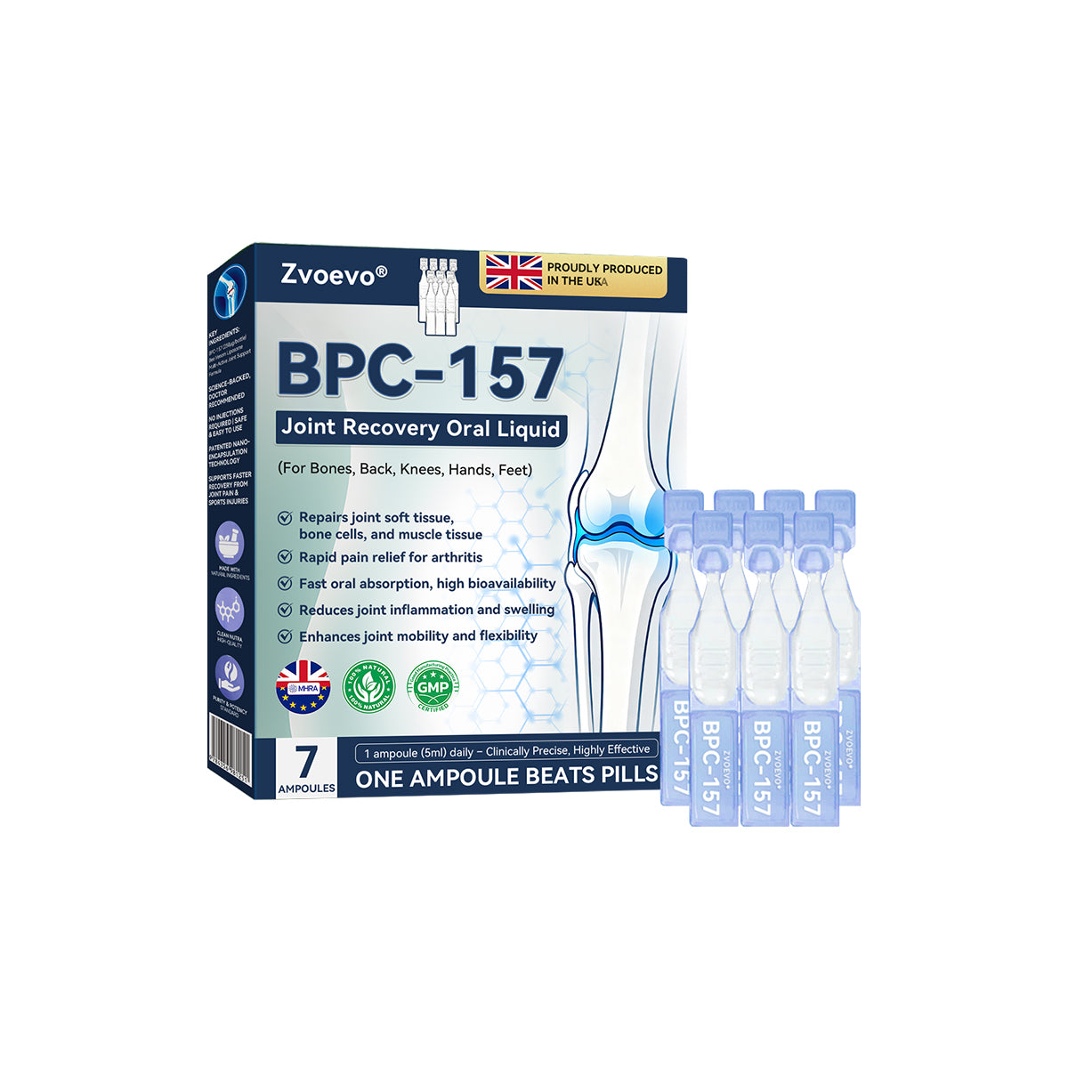 𝑩𝒐𝒐𝒕𝒔 𝑶𝒏𝒍𝒊𝒏𝒆 𝑺𝒕𝒐𝒓𝒆 | 💖💫Zvoevo® BPC-157 Stabilized-Peptide Joint Recovery Oral Liquid - ✅Clinically Co-Developed with the U.K. Peptide Research Alliance (UKPRA)