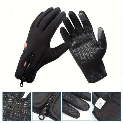 【New Year Special】🧤 Windproof Touchscreen Winter Gloves – Cozy Warmth for Men & Women
