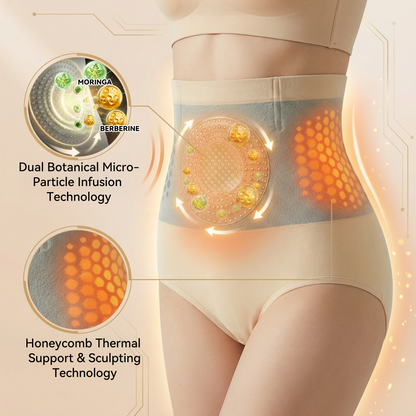 👨‍⚕️❤️‍🔥GFOUK®  Moringa & Berberine 4-In-1 Micro-Particle Sculpting & Fat-Burn Shorts