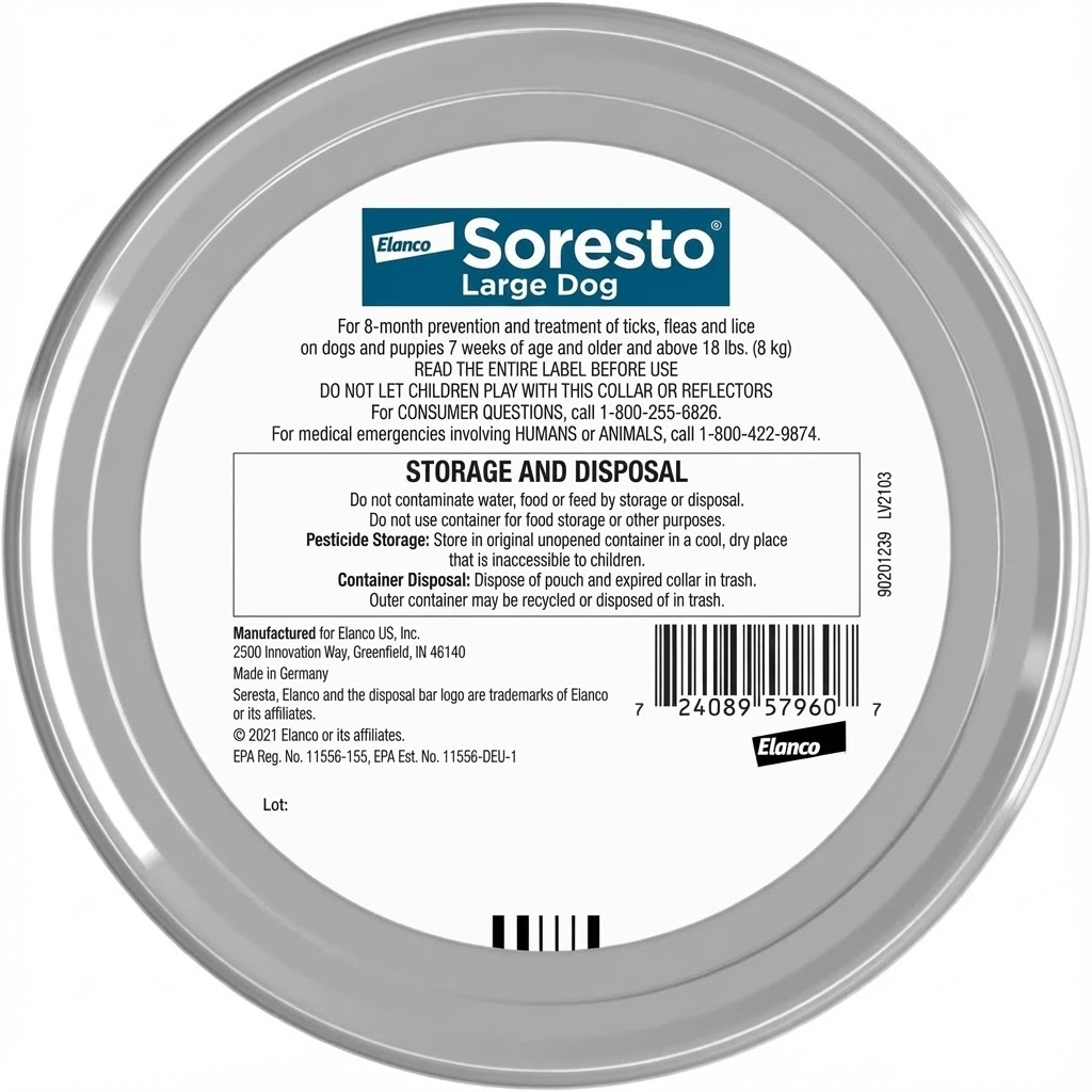 Soretso™ - 8 Months Natural Flea & Tick Protection