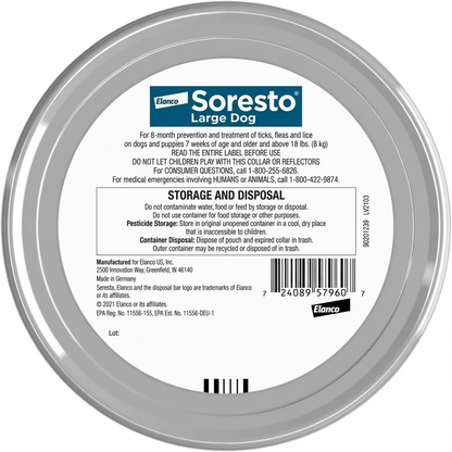 Soretso™ - 8 Months Natural Flea & Tick Protection