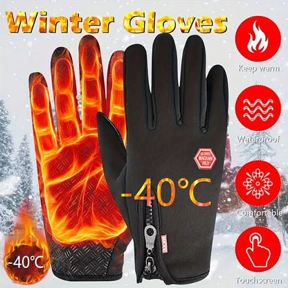 【New Year Special】🧤 Windproof Touchscreen Winter Gloves – Cozy Warmth for Men & Women