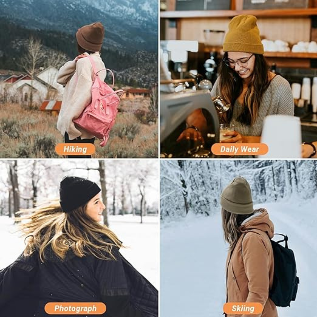 🔥Satin-Lined Anti-Frizz Beanie