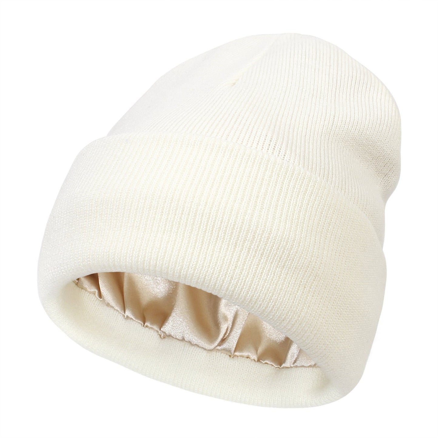 🔥Satin-Lined Anti-Frizz Beanie