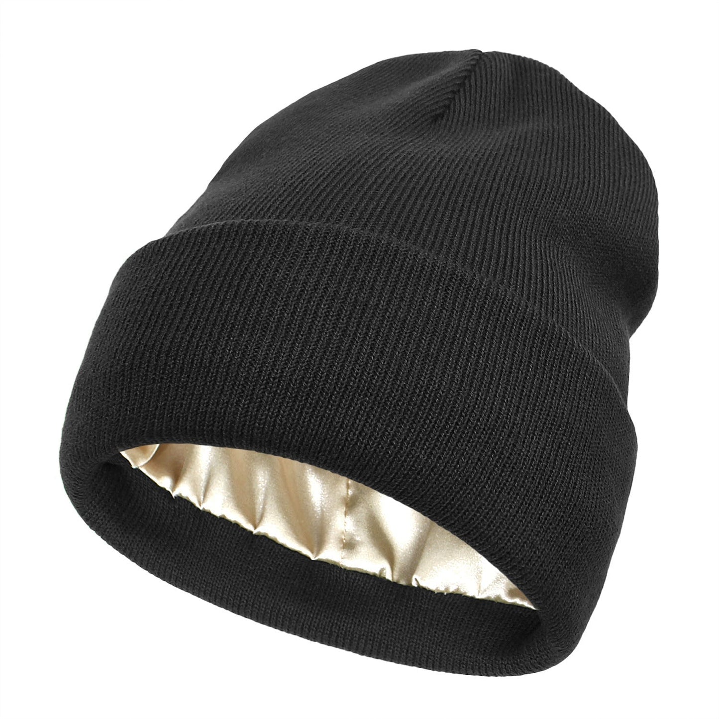 🔥Satin-Lined Anti-Frizz Beanie