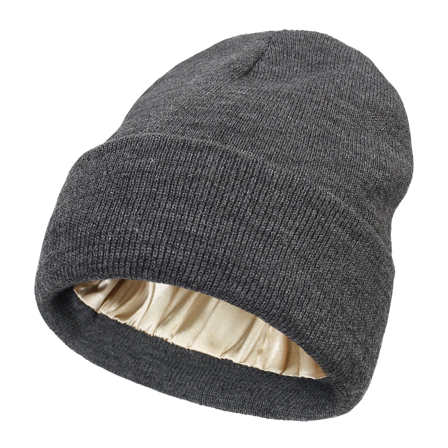 🔥Satin-Lined Anti-Frizz Beanie
