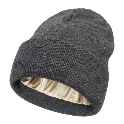 🔥Satin-Lined Anti-Frizz Beanie