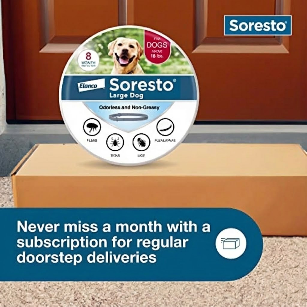 Soretso™ - 8 Months Natural Flea & Tick Protection